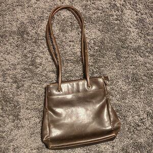 Croft and Borrow Brown Leather Tote Bag